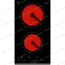 Электрическая варочная панель Hyundai HHE 3286 BG черный