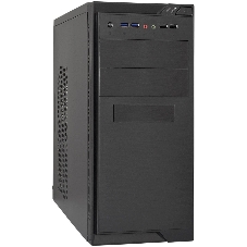 Компьютерный корпус Minitower ExeGate MA-372UX-UNS400 (mATX, БП UNS400 с вент. 12см, 2хUSB+2хUSB3.0, аудио, черный)