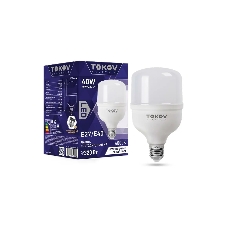 Лампа светодиодная TOKOV ELECTRIC 40Вт HP 4000К Е40/Е27 176-264В Лампа светодиодная TOKOV ELECTRIC 40Вт HP 4000К Е40/Е27 176-264В