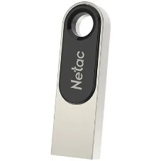 Флешка USB Netac U278 (NT03U278N-064G-32PN), 64Gb, USB 3.0, R/W 90/45, серебристый/черный