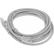 Патч-корд Premier PP6U-3M 10000Гбит/с UTP 4 пары cat.6 CCA molded 3м серый RJ-45 (m)-RJ-45 (m)
