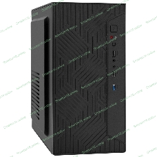 Компьютерный корпус Minitower ExeGate BAA-303U-UNS500 (mATX, БП UNS500 с вент. 12см, 2хUSB+1хUSB 3.0, HD Audio, черный)