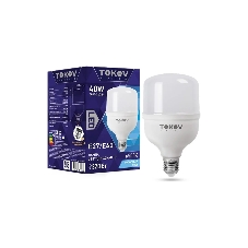 Лампа светодиодная TOKOV ELECTRIC 40Вт HP 6500К Е40/Е27 176-264В Лампа светодиодная TOKOV ELECTRIC 40Вт HP 6500К Е40/Е27 176-264В
