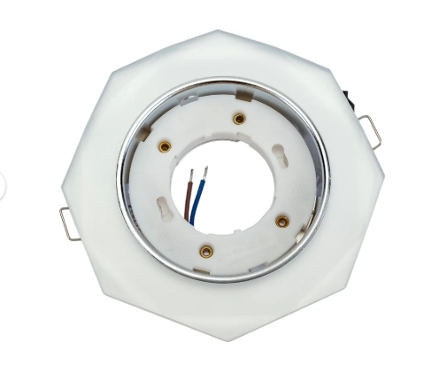 Встраиваемый точечный светильник G216 CH/WH хром/матовый GX53+3W(LED WHITE)