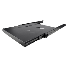 Выдвижная полка Wize Pro WSSH1U80 с боковым креплением, высота 1U, глубина 800 мм, для рэковых шкафов