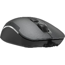 Мышь проводная A4Tech Fstyler FM26 серый/черный, 1600 dpi, USB, кнопки - 4