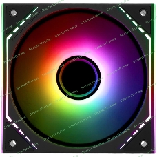 Кулер для корпуса Thermalright TL-M12R-S Reverse (124x120x25mm, 4-pin PWM, ARGB, 34.43CFM, 23.2dBA, 1500RPM, черный)