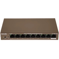 Коммутатор Tenda TEF1109P-8-102W, 8×100 Мбит/с PoE + 1×100 Мбит/с Uplink, неуправляемый