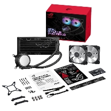 Жидкостная система охлаждения ASUS ROG RYUO III 240 ARGB черный, 120 мм, алюминий, 2200 об/мин, 36.45 дБ, 4 pin