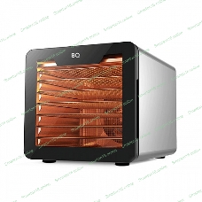 Сушилка для овощей и фруктов BQ FD9000 Black-Steel, Мощность 650 Вт