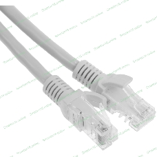 Патч-корд Premier PP6U-3M 10000Гбит/с UTP 4 пары cat.6 CCA molded 3м серый RJ-45 (m)-RJ-45 (m)