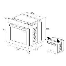 Электрический духовой шкаф Hotpoint FE8 1352 DSC IX серебристый