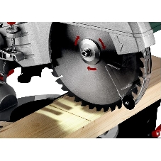Торцовочная пила Metabo KS 216 M Set 1100Вт 5000об/мин d=216мм
