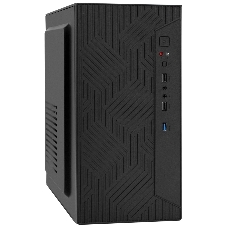 Компьютерный корпус Minitower ExeGate BAA-303U-UNS350 (mATX, БП UNS350 с вент. 12см, 2хUSB+1хUSB 3.0, HD Audio, черный)
