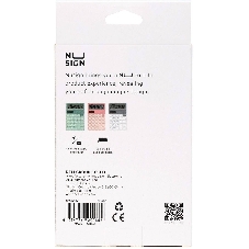 Калькулятор настольный Deli Nusign ENS042WHITE белый 12-разр.