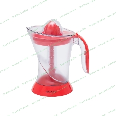 Соковыжималка Galaxy GL 0852 красный/прозрачный, цитрусовая, 50 Вт, 1000 мл, механическое