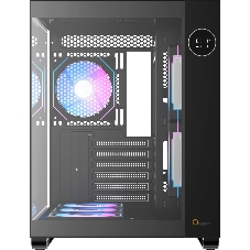 Компьютерный корпус Ocypus Iota C70 BK ARGB ATX/win/black/6 ARGB fans/no PSU/Tempered Glass