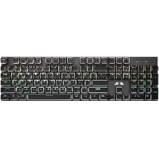 Клавиатура проводная GMNG GG-KB815X (1913914), USB, черный + белый