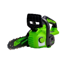 Цепная пила аккумуляторная GreenWorks G24CS25K4, 24V, 25 см, c АКБ 4А·ч и ЗУ (2007707UB)