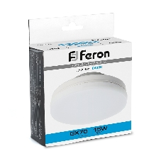 Лампа светодиодная FERON LB-472 LED 15вт GX70 дневной таблетка