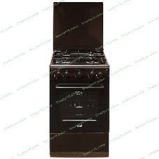 Плита газовая Cezaris ПГ 2150-05 коричневый, конфорок 4 шт, духовка 43 л, 50 см x 85 см x 50 см
