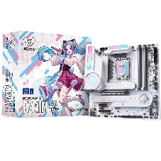 Материнская плата Maxsun MS-iCraft B760M CROSS, LGA1700, Intel B760, 4xDDR5, 4xSATA, 3xM.2, 1xPCIe 5.0 x16, 1xPCIe 4.0 x4, 1xPCIe 3.0 x1, 1xDisplayPort, 1xHDMI, 1x 2.5Gb LAN, 1xUSB 3.2 Gen2 Type-C, 4xUSB 3.2 Gen1, 4xUSB 2.0, 3x3.5 мм, 7.1, microATX