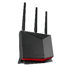 Маршрутизатор ASUS RT-BE86U, черный/красный, 90IG08W0-MO9A0V