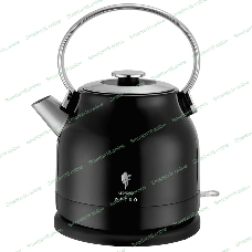 Чайник электрический LEONORD LE-1904 1,5 л, 2200 Вт, нержавейка, RETRO черный