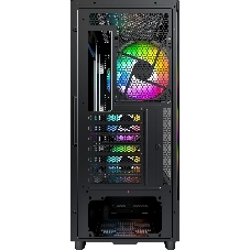 Компьютерный корпус Montech X5 черный без БП ATX 4x120мм 1xUSB2.0 1xUSB3.0 audio bott PSU