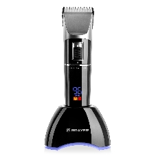 Машинка для стрижки BRAYER BR3402, LED-дисплей, 4 насад, турбо, титан. покр, регу. высоты лезвий