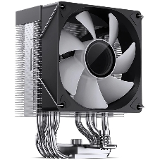 Кулер для процессора JONSBO CR-1400 V2 ARGb (180W, 4-pin PWM, 133мм, Al/Cu, 4x6мм, ARGb, 1x92мм, 38.2CFM, 33.8dBA, 2200RPM, S: 1700/1200/115X, AM4/AM5 черный)