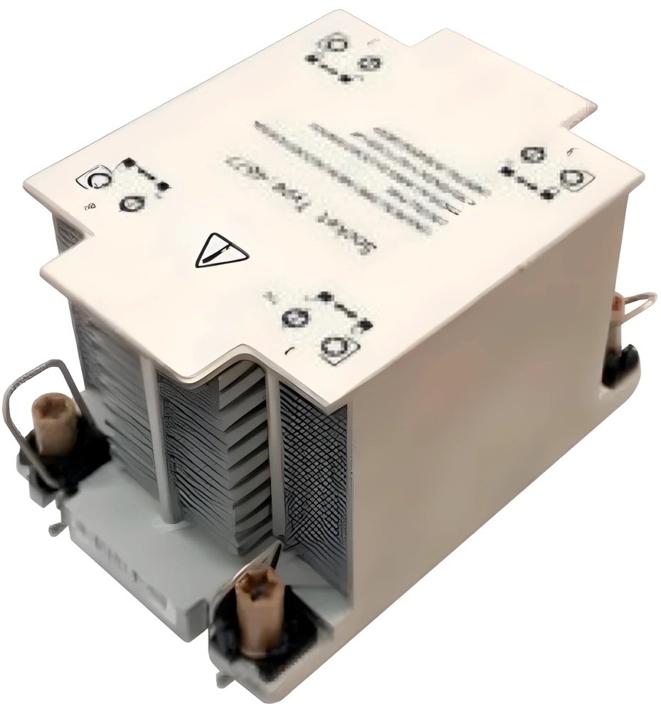 Кулер для процессора Alseye 3DVC-2U-4677, пассивный, алюминий, 0 дБ, 350 Вт, высота 64 мм