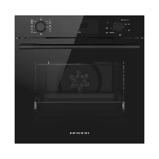 Духовой шкаф Kuppersberg HO 622 B, High-Tech, 78 л, комбинированное управление, дисплей, таймер, 11 режимов, макс. температура 300 градусов, гриль, телескопические направляющие (на 1 уровень), энергоэффективность А, цвет черный, цвет фурнитуры черный