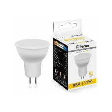 Лампа светодиодная Feron LB-760 11Вт 230В G5.3 теплый