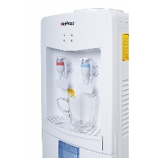 Кулер для воды Hotfrost V118E, верхняя загрузка, нагрев 90 °С, охлаждение 15 °С, белый