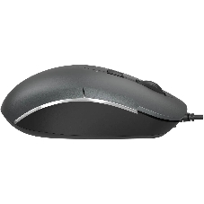 Мышь проводная A4Tech Fstyler FM26 серый/черный, 1600 dpi, USB, кнопки - 4