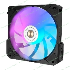 Вентилятор для корпуса Alseye i12B черный, 120 мм, 1800 об/мин, 33.2 дБ, 4 pin