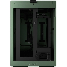 Компьютерный корпус без блока питания Fractal Design Terra, Mini-Tower, no fans, 1xUSB-A 3.0 + 1xUSB 3.2 Type-C, SFX PSU Support, mITX Jade