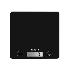 Весы кухонные Blackton Bt KS1003 Black. Тип управления: сенсорное, дисплей LCD, диапазон измерений: 1 - 10000 г, количество высокочувствительных датчиков: 4, выбор единиц измерения: грамм, килограмм, фунт, унция, интервал измерения: 1 г, максимальный вес: 10 кг, функция вычета веса тары, индикация перегрузки, индикатор замены батарейки, автоматическое и ручное отключение, автообнуление, материал корпуса: закаленное стекло, нескользящие ножки, источник питания: 1 х CR2032, номинальное напряжение: 3 В