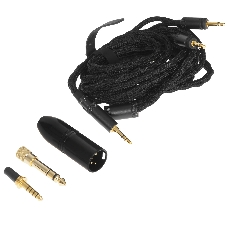 Проводные наушники FiiO FT3 350 Ом черный, полноразмерные, Jack 3.5/4.4/6.35/XLR