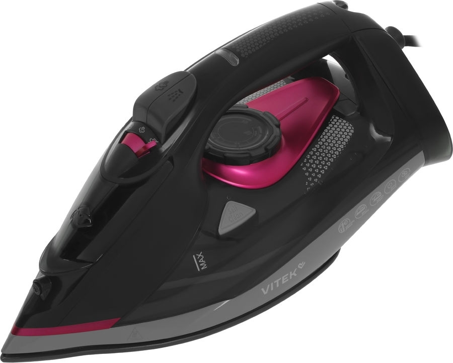 Утюг Vitek VT-IRN1203 черный, 2400 Вт, 430 мл