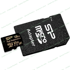 Флеш карта Silicon Power Elite microSDXC 128Gb SP128GbSTXDV3V1HSP + adapter