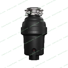 Измельчитель пищевых отходов Kuppersberg WS 550 B, High-Tech, мощность 550 Вт, 3400-3800 об/мин, защита от перегрева, авто выключение, DC мотор, шумоизоляция, уровень шума 70 дБ, черный