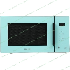 Микроволновая печь Samsung MG23T5018AN/BW голубой, 23 л, 800 Вт, переключатели - сенсор