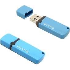 Флешка USB QUMO 8Gb, Optiva 02 синий QM8GUD-OP2-blue