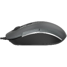Мышь проводная A4Tech Fstyler FM26 серый/черный, 1600 dpi, USB, кнопки - 4