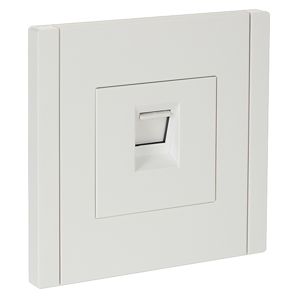 Розетка компьютерная RJ45 кат.6 IEK FORTE&PIANO FP231 белый