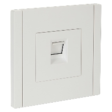 Розетка компьютерная RJ45 кат.6 IEK FORTE&PIANO FP231 белый