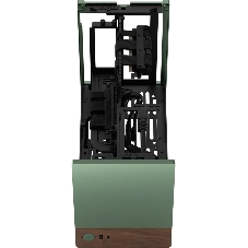 Компьютерный корпус без блока питания Fractal Design Terra, Mini-Tower, no fans, 1xUSB-A 3.0 + 1xUSB 3.2 Type-C, SFX PSU Support, mITX Jade