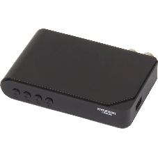 Приставка для цифрового ТВ Hyundai H-DVB200 черный, DVB-T2, DVB-T, DVB-C, HDMI, USB 2.0